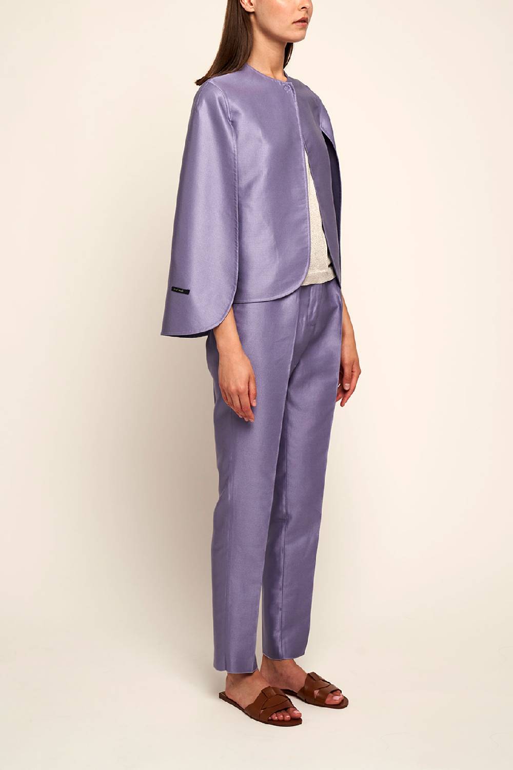 Manzoni 24 Mantella double cotone-seta Spedizione Gratuita