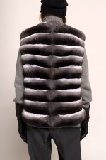 Manzoni 24 Gilet chinchilla Outlet