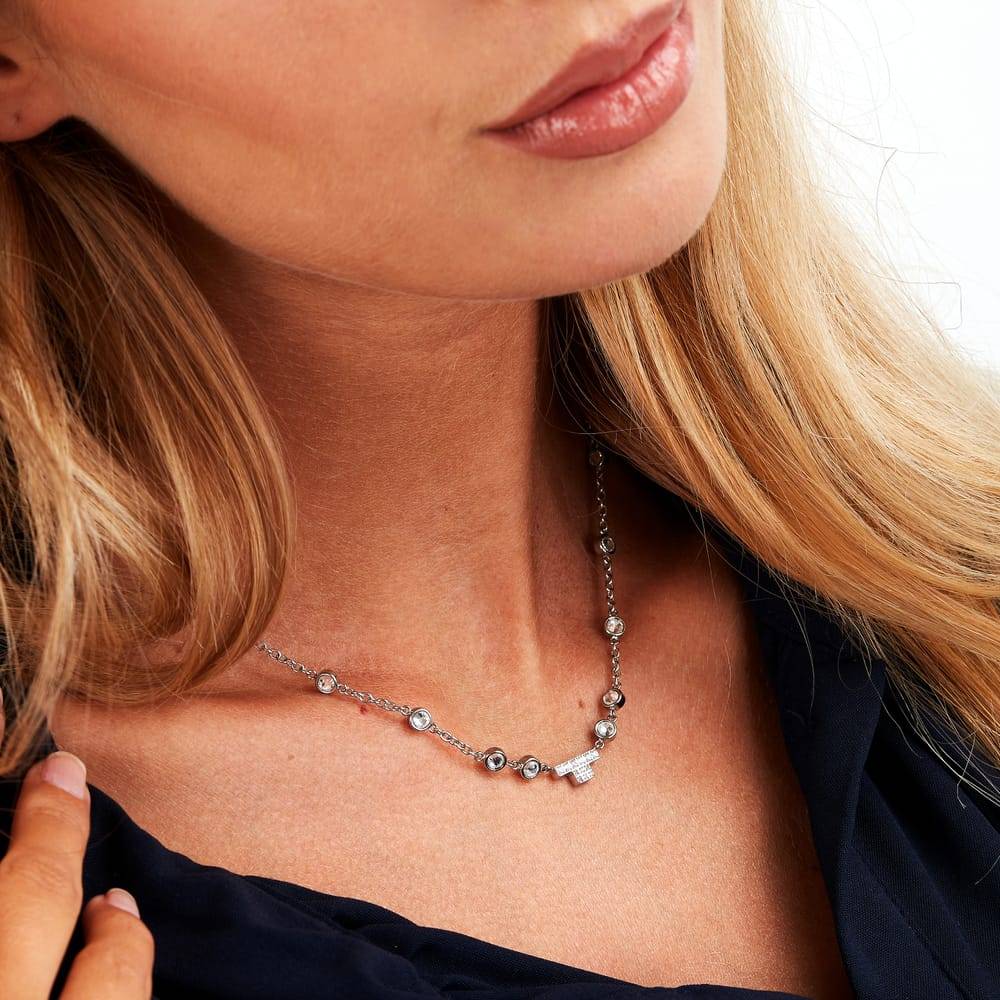 La Petite Story COLLANA TRUSSARDI T-LOGO - TJAXC04 Outlet