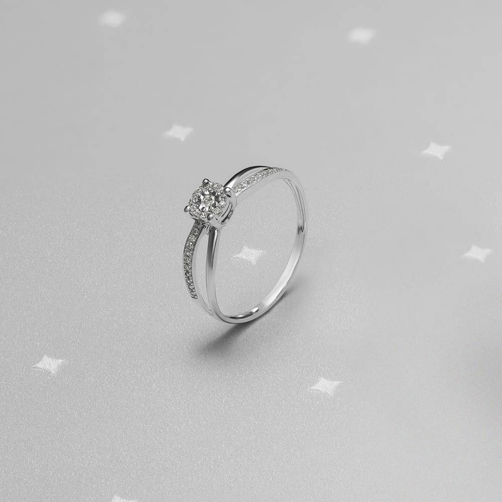 La Petite Story Anello con Diamanti - Bluespirit Promesse Negozio