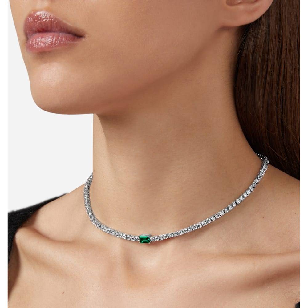 La Petite Story Collana Chiara Ferragni Brand Emerald - J19AWJ13 Vendite Flash