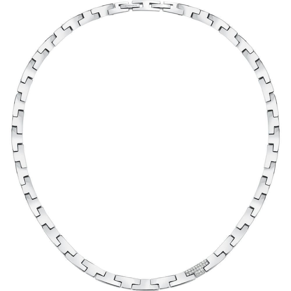 La Petite Story COLLANA TRUSSARDI T-LOGO - TJAXC03 Liquidazione