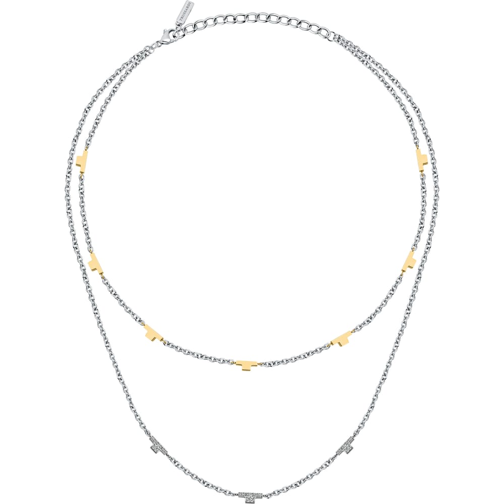 La Petite Story COLLANA TRUSSARDI T-LOGO - TJAXC62 Consegna Veloce