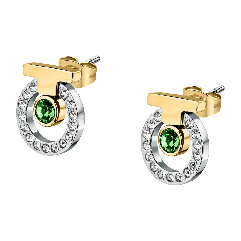 La Petite Story ORECCHINI TRUSSARDI T-LOGO - TJAXC61 Promozione Limitata
