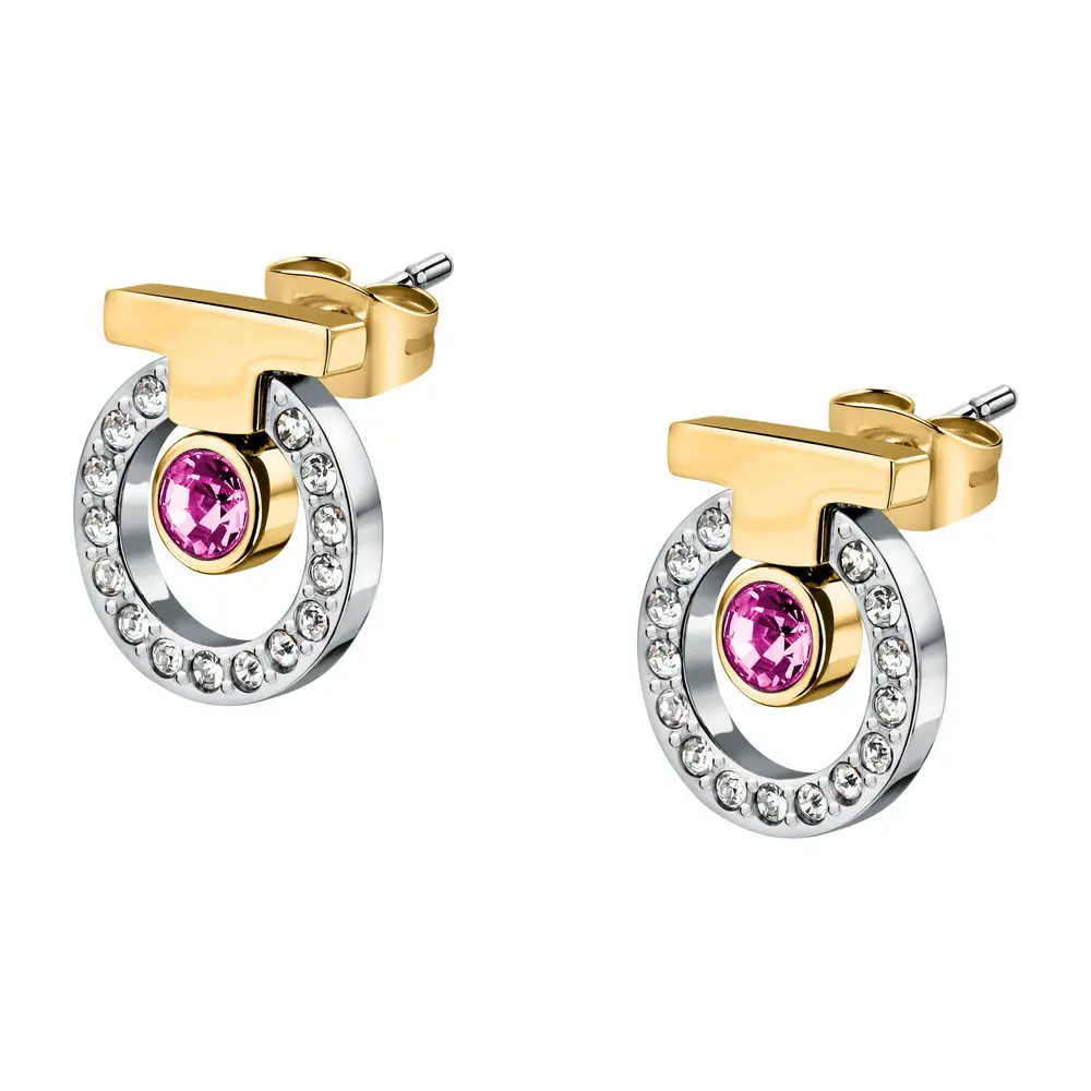 La Petite Story ORECCHINI TRUSSARDI T-LOGO - TJAXC60 Fino Al -60%