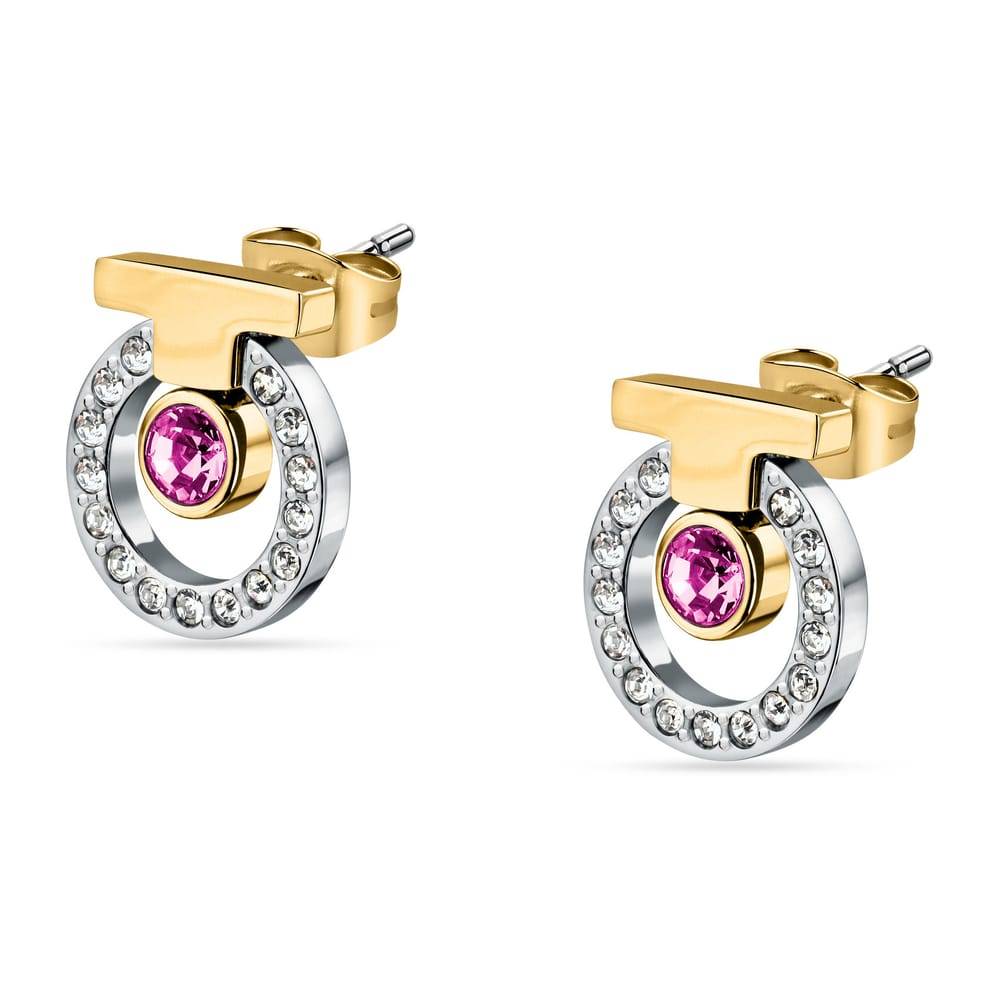 La Petite Story ORECCHINI TRUSSARDI T-LOGO - TJAXC60 Fino Al -60%