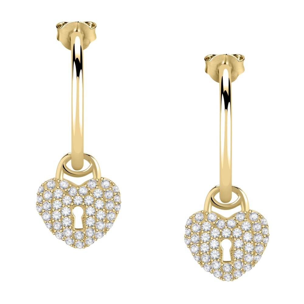 La Petite Story Orecchini a Cerchio - Creole in Argento, ⌀20mm Offerte giornaliere