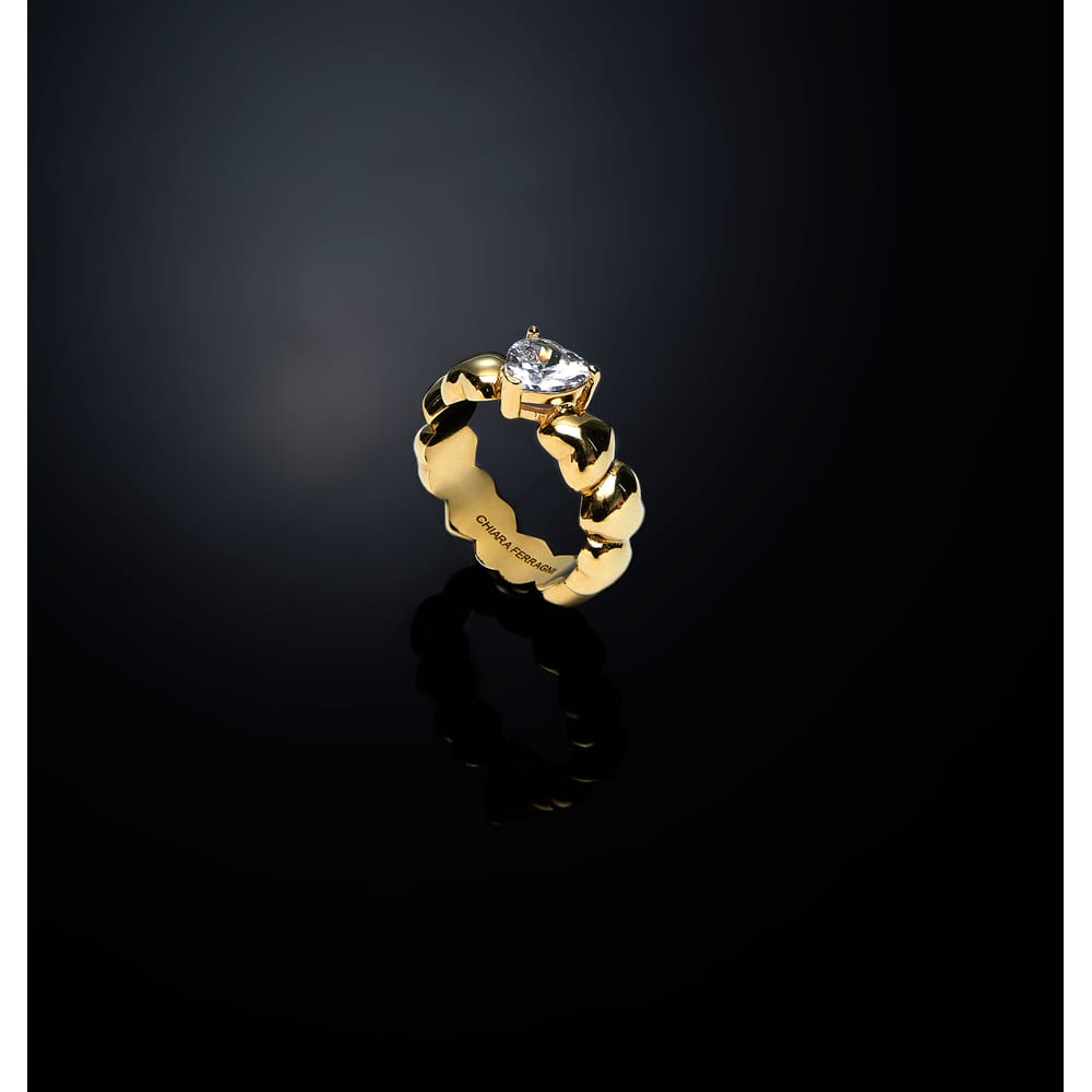 La Petite Story Anello Chiara Ferragni Brand Cuoricino - J19AVT05012 Esporta salva
