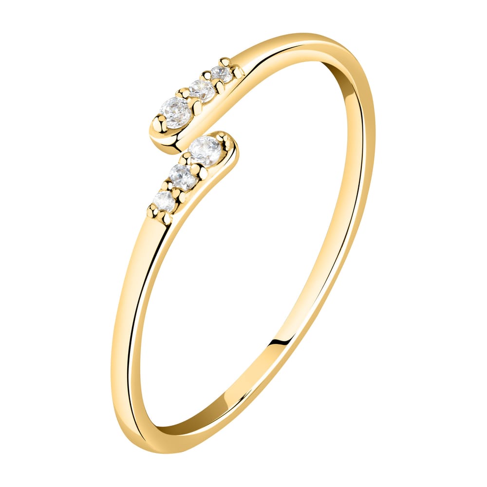 La Petite Story ANELLO LIVE DIAMOND CONTEMPORARY DIAMOND - LDY006109010 In vendita