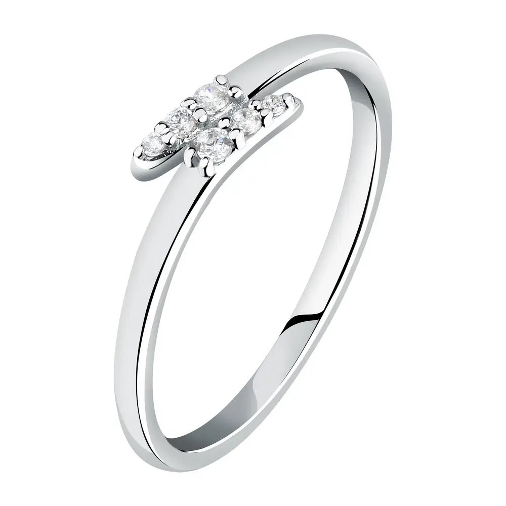 La Petite Story ANELLO LIVE DIAMOND CONTEMPORARY DIAMOND - LDW006101010 50% di sconto per tempo limitato