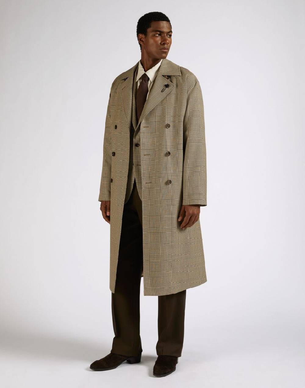 Lardini Pantalone attitude marrone in lana I Più Venduti