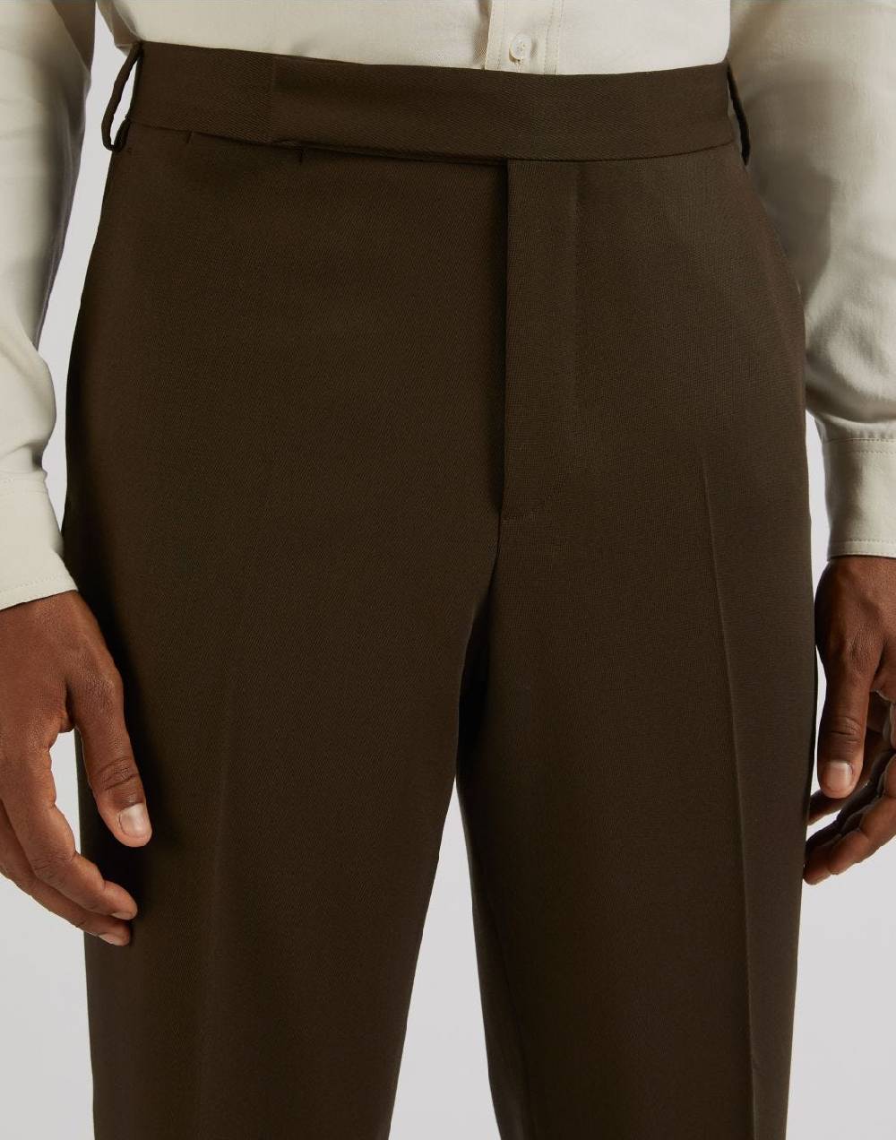 Lardini Pantalone attitude marrone in lana I Più Venduti