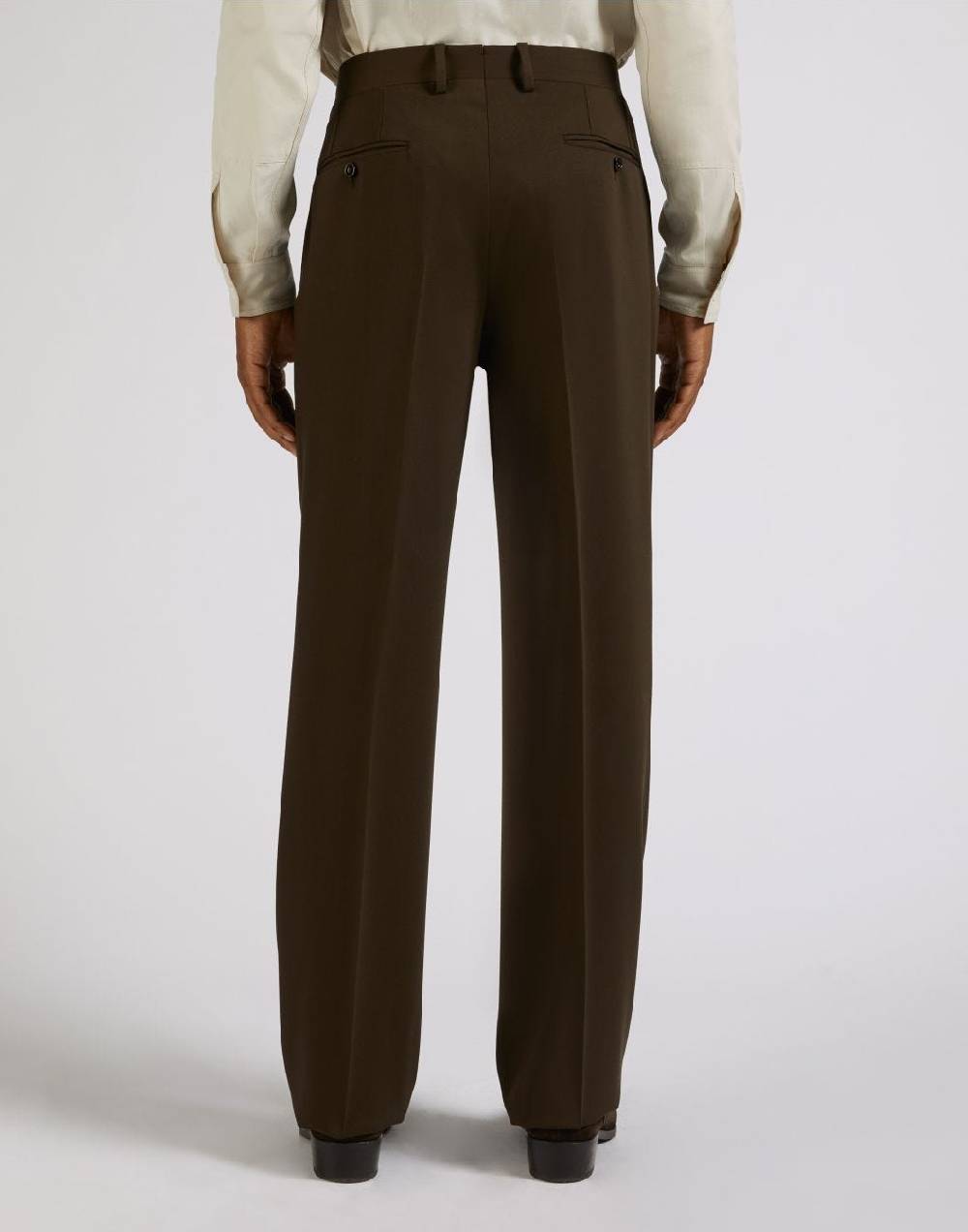 Lardini Pantalone attitude marrone in lana I Più Venduti
