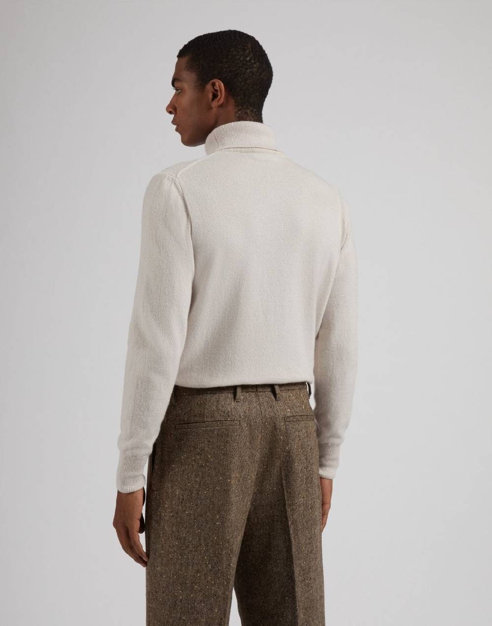 Lardini Dolcevita beige in 100% puro cashmere cariaggi Pezzi Unici