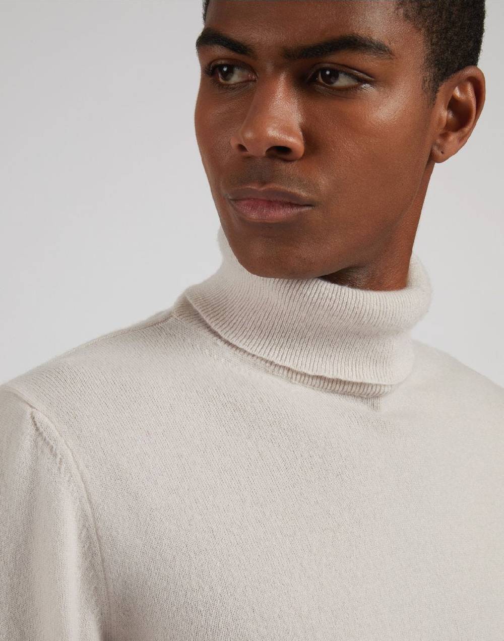 Lardini Dolcevita beige in 100% puro cashmere cariaggi Pezzi Unici