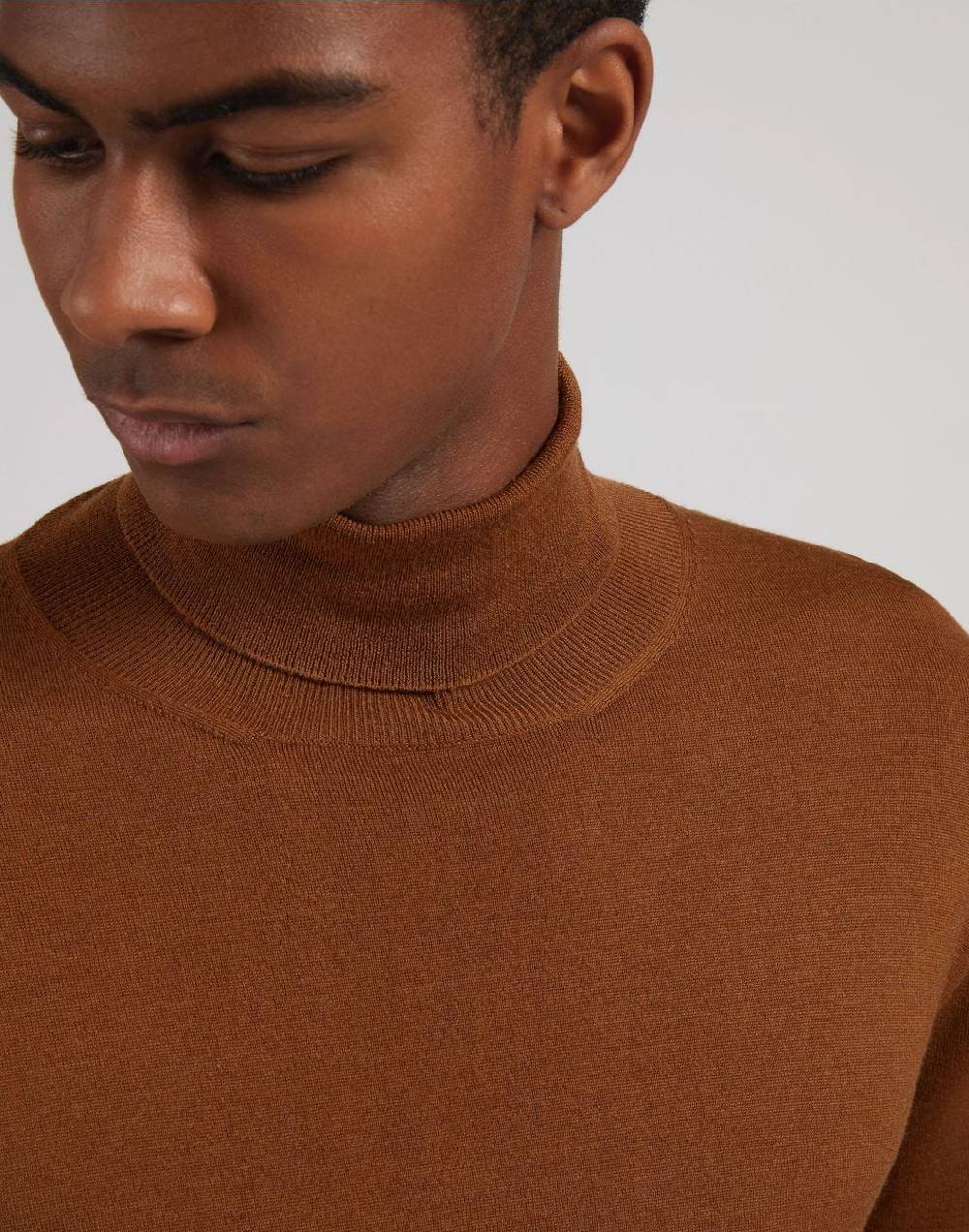 Lardini Dolcevita nocciola in lana merino, seta e cashmere Qualità Garantita
