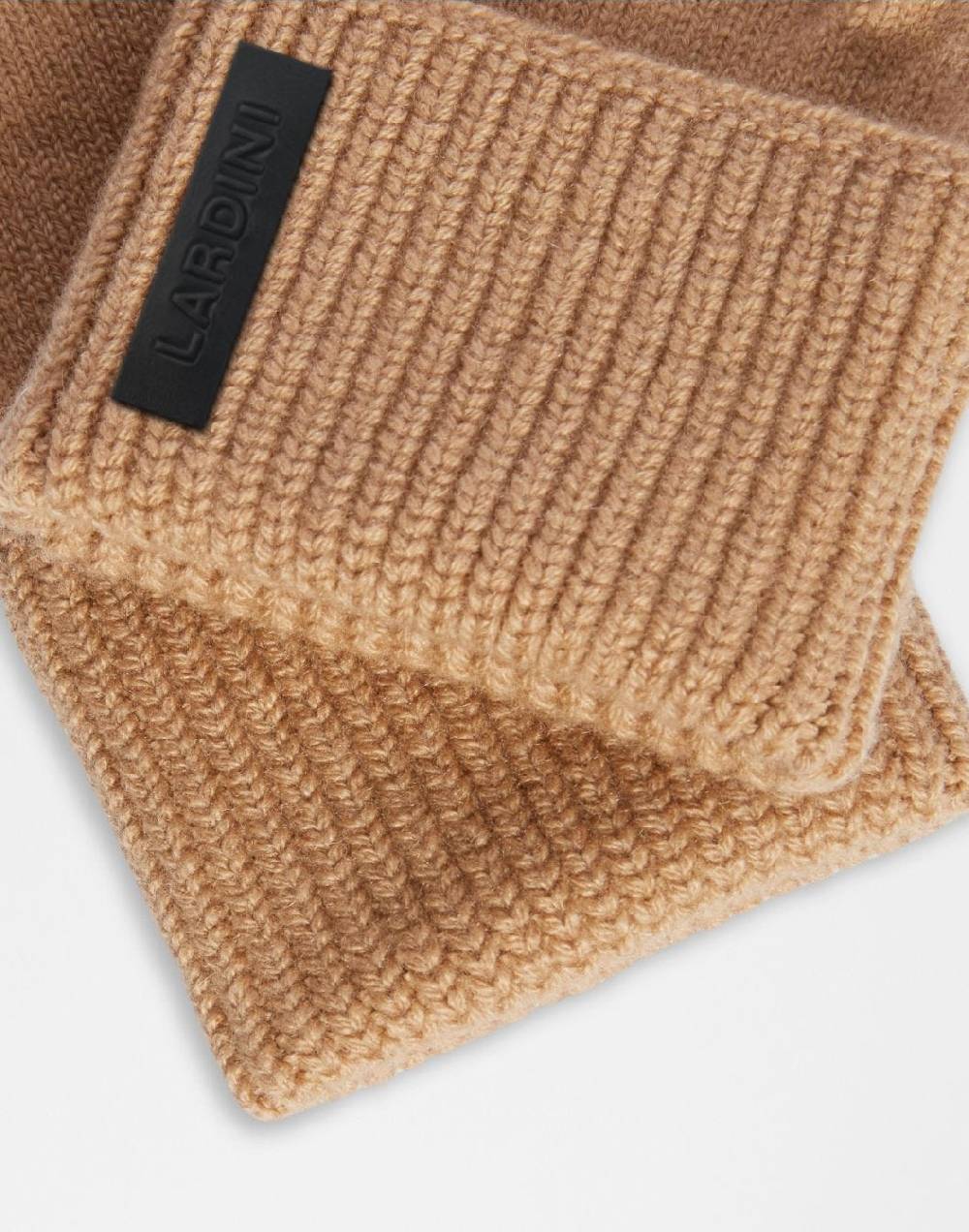 Lardini Guanti beige in lana merino e cashmere Shopping Online
