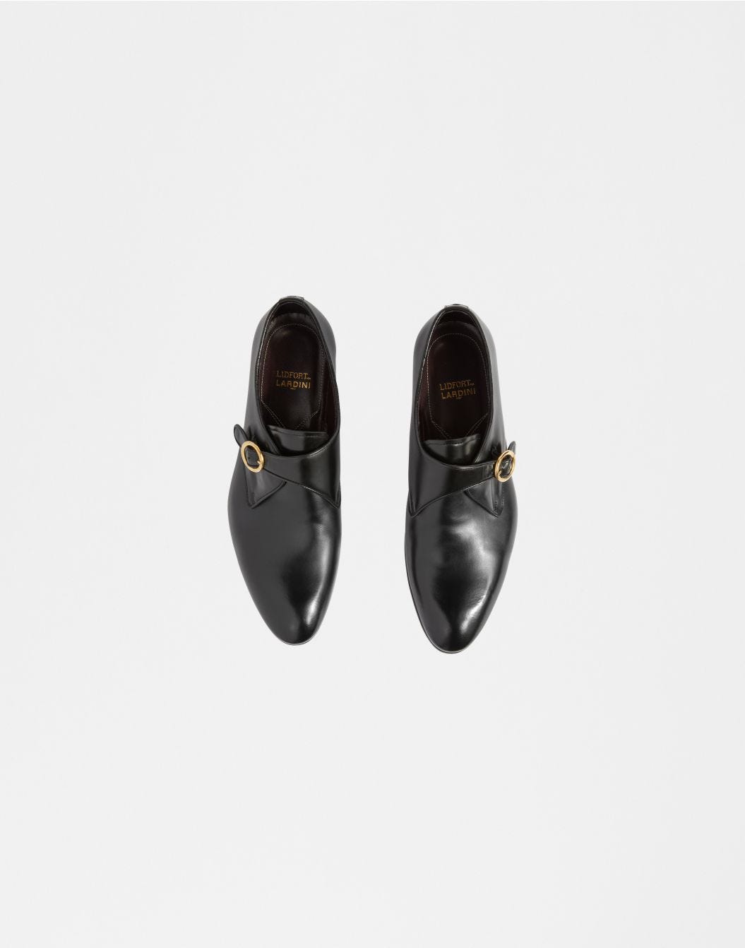 Lardini Scarpa classica in pelle con fibbia dorata Italy