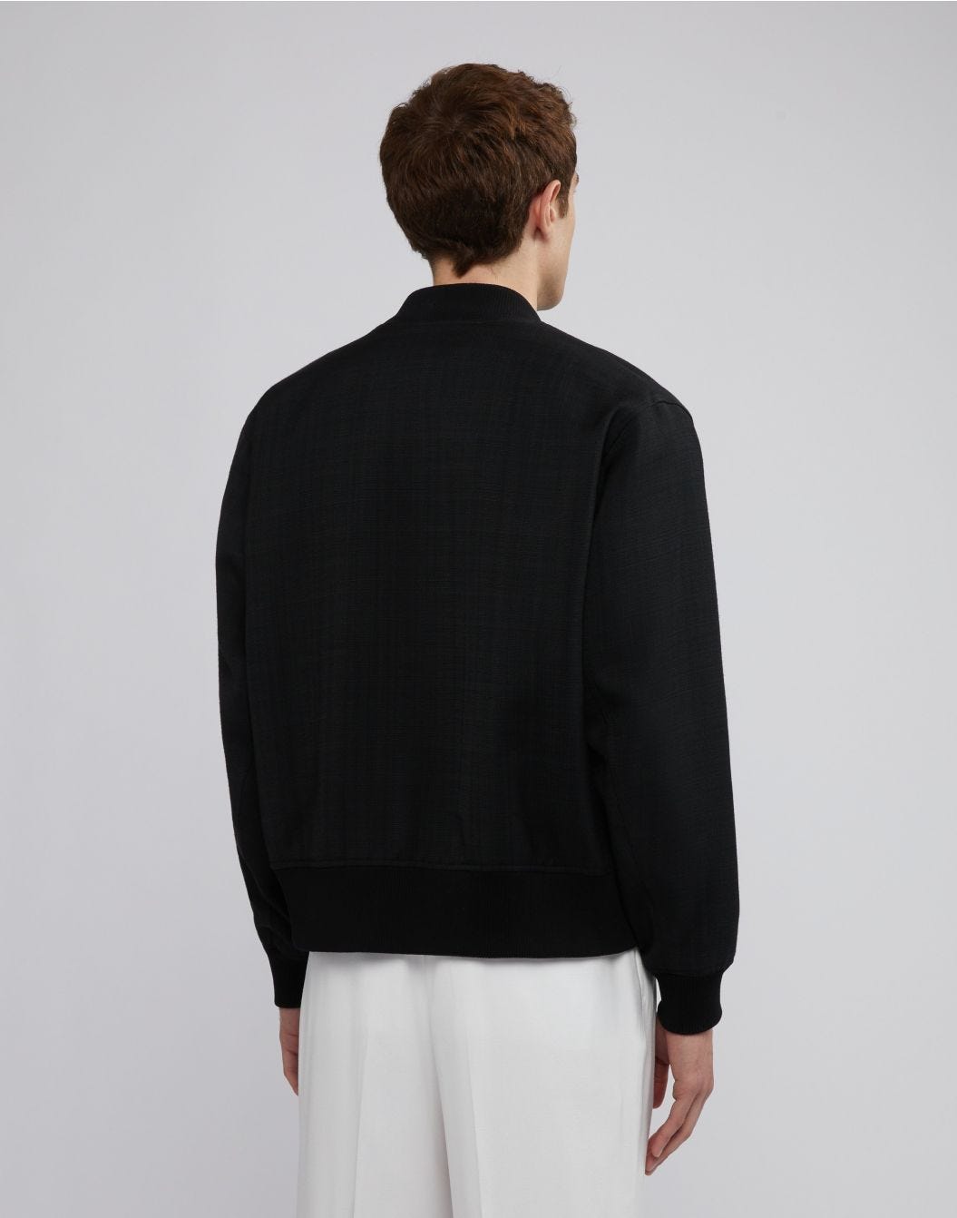 Lardini Varsity attitude nero decostruito in viscosa 2025