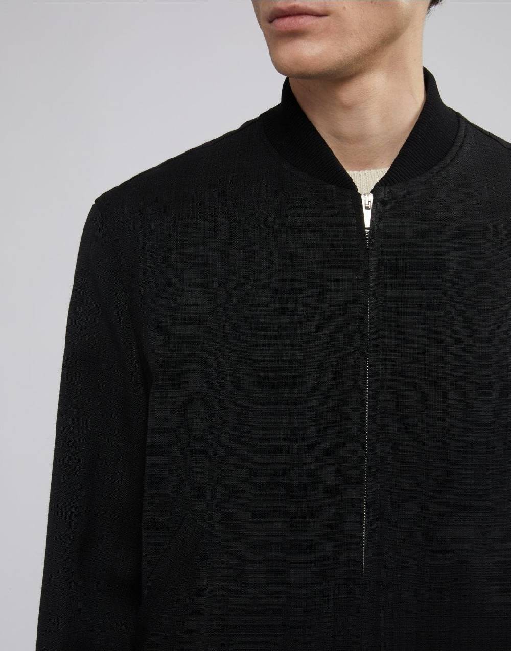 Lardini Varsity attitude nero decostruito in viscosa 2025