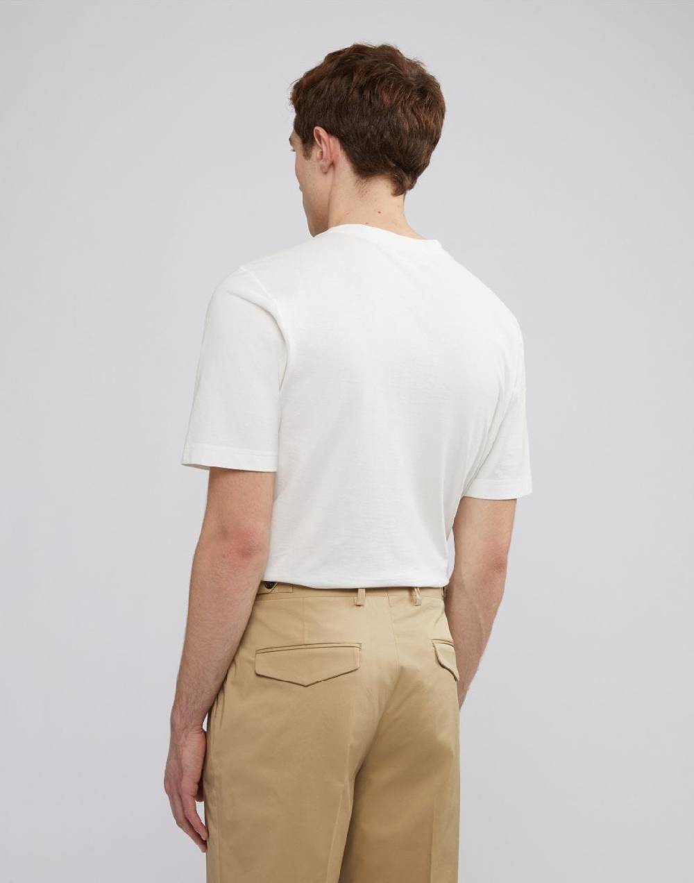 Lardini T-shirt a manica corta in filato di cotone Offerta