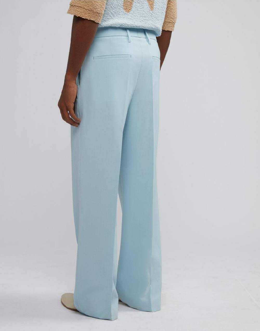 Lardini Pantalone comfort celeste Cyber Monday