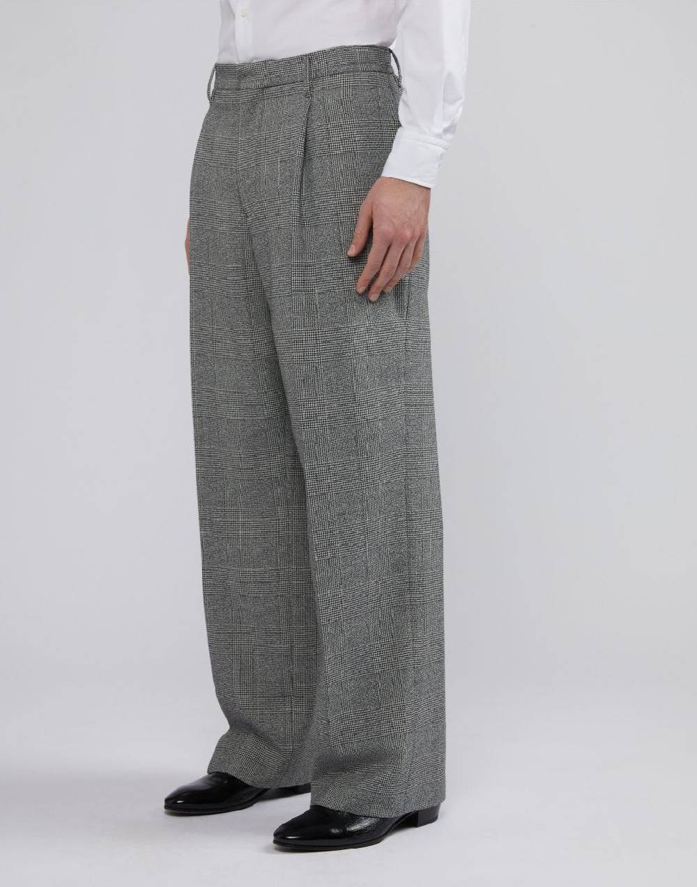 Lardini Pantalone comfort in principe di galles Vendita Economica