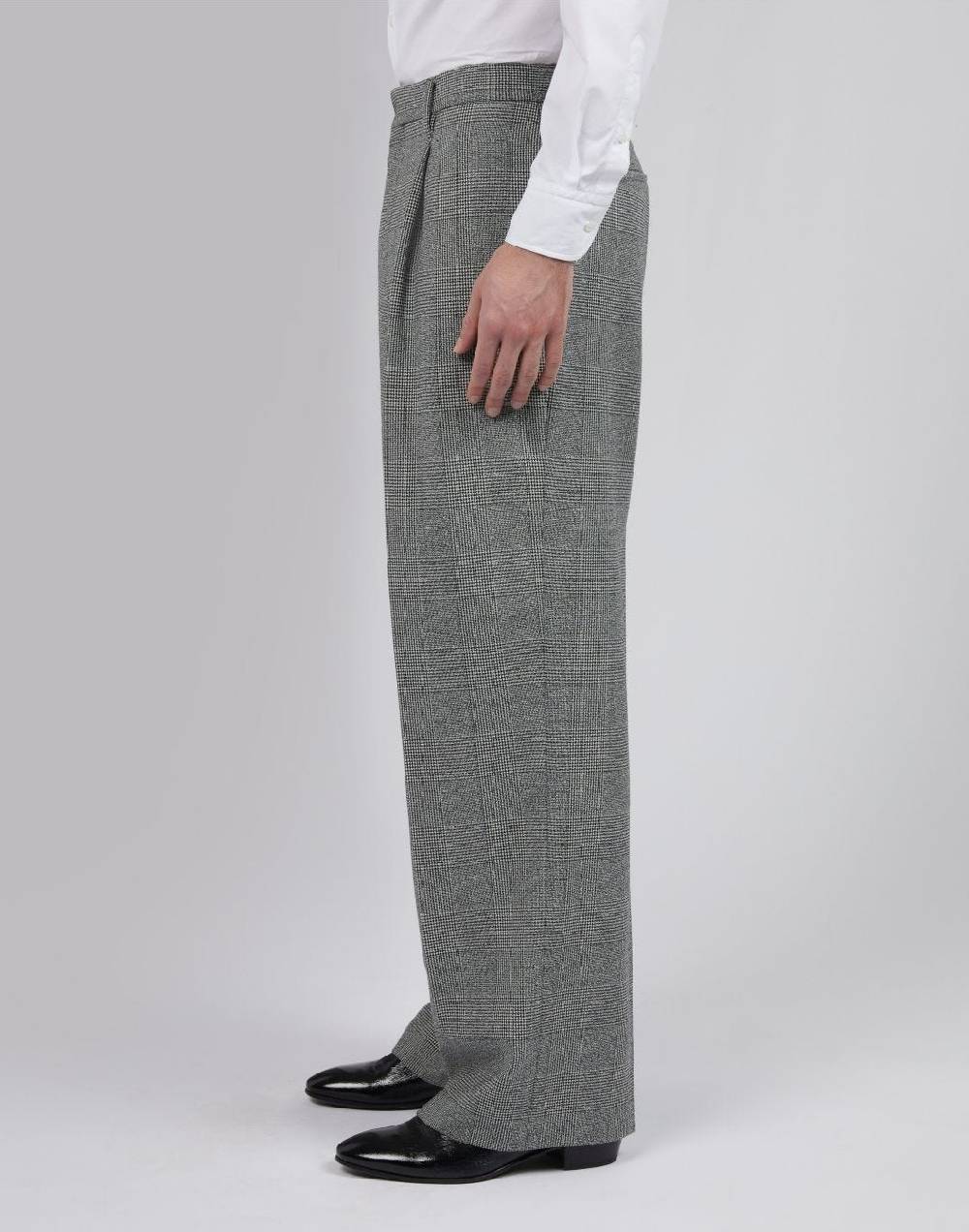 Lardini Pantalone comfort in principe di galles Vendita Economica