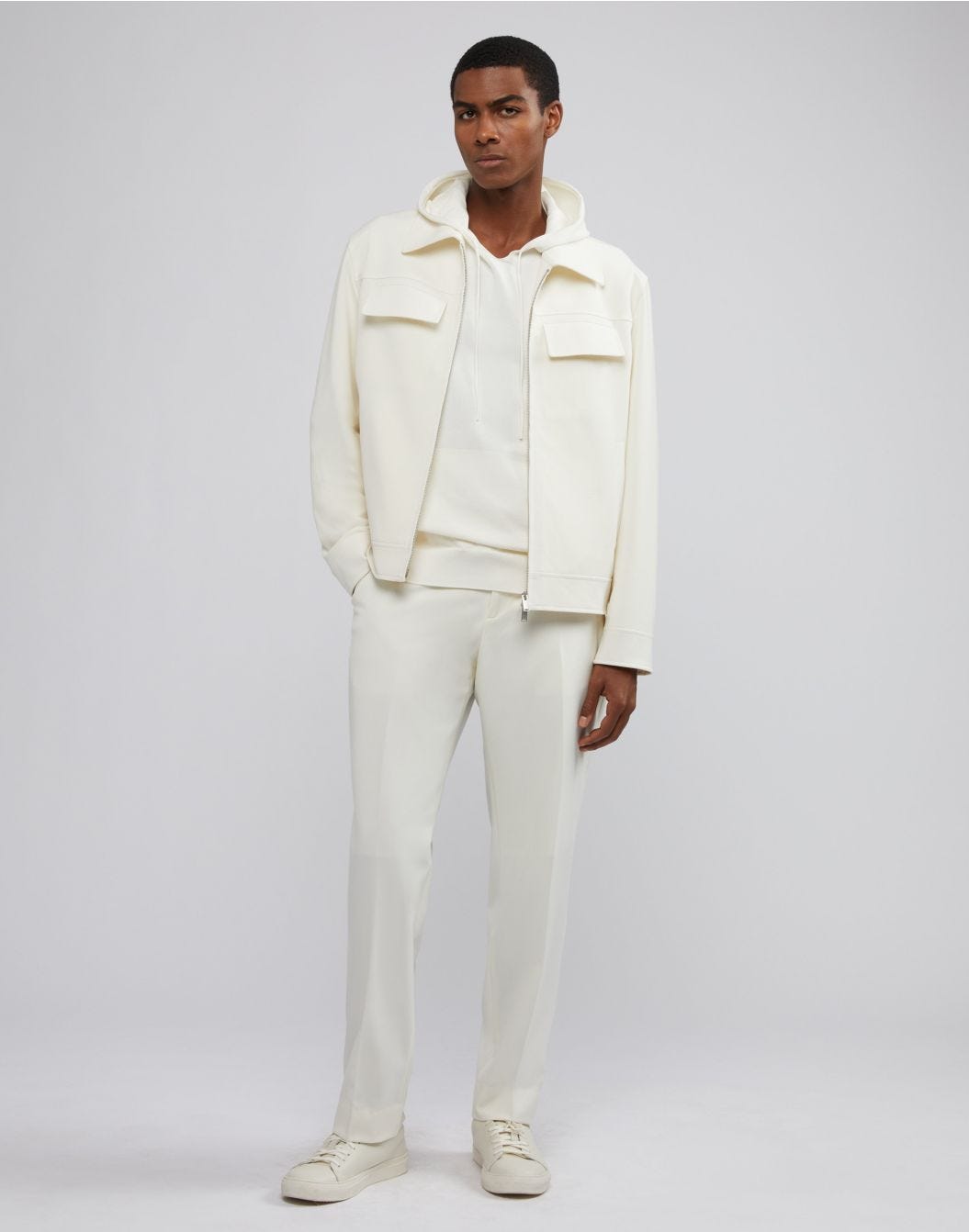 Lardini Pantalone panna senza pinces Offerta settimanale
