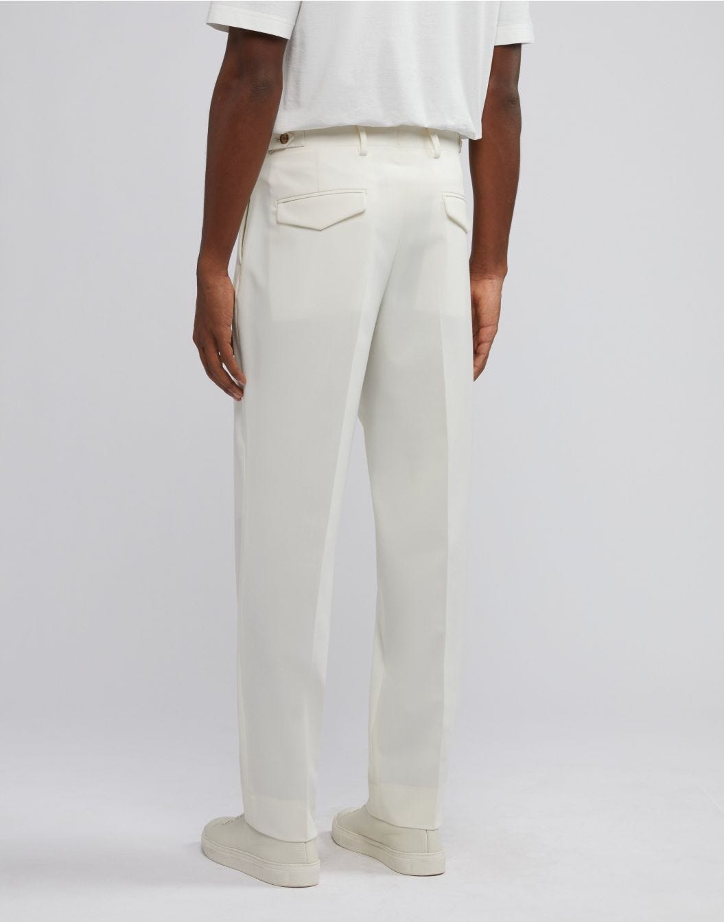 Lardini Pantalone panna senza pinces Offerta settimanale
