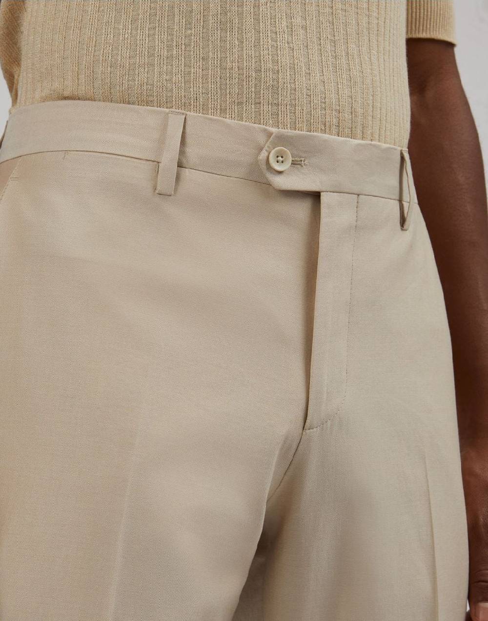 Lardini Abito special line in twill di cotone beige Presa