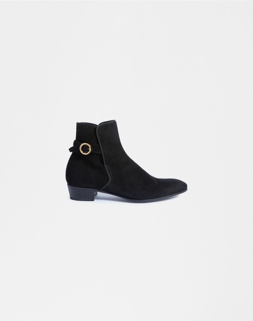 Lardini Stivaletto nero in pelle scamosciata Saldi