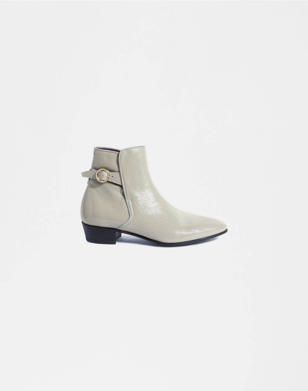 Lardini Stivaletto bianco in pelle naplack Hotsell