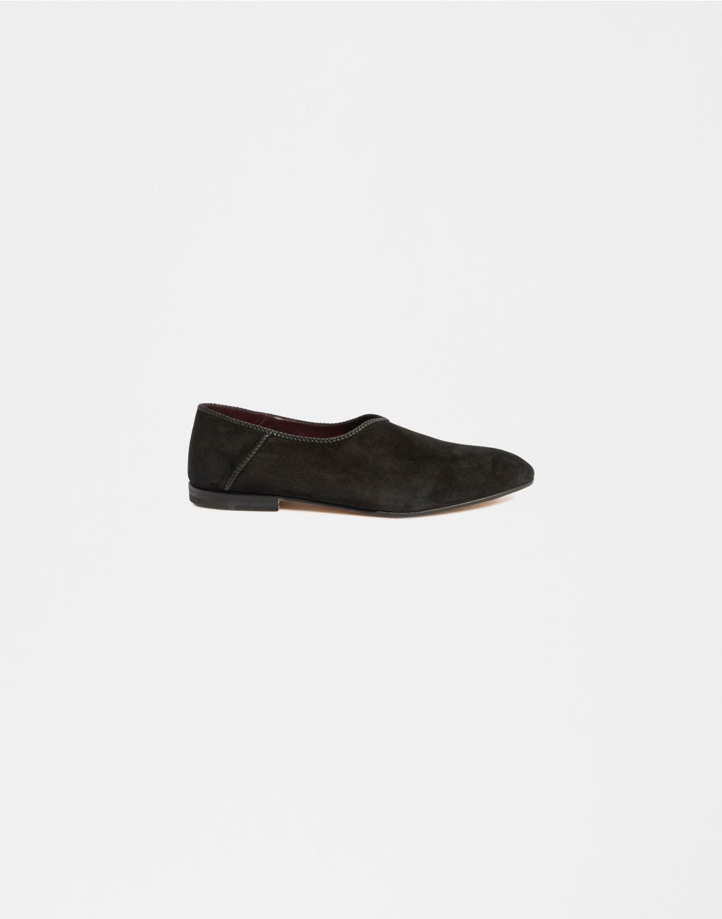 Lardini Babouche in pelle di vitello con bordo intrecciato Italia