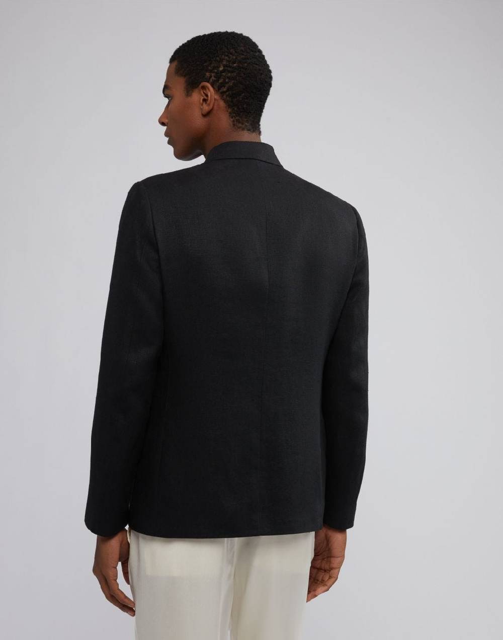 Lardini Blazer doppiopetto attitude nero principe di galles Prezzo Ridotto
