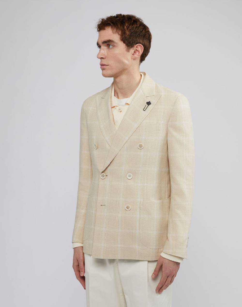 Lardini Blazer doppiopetto macro galles special line Convenienza