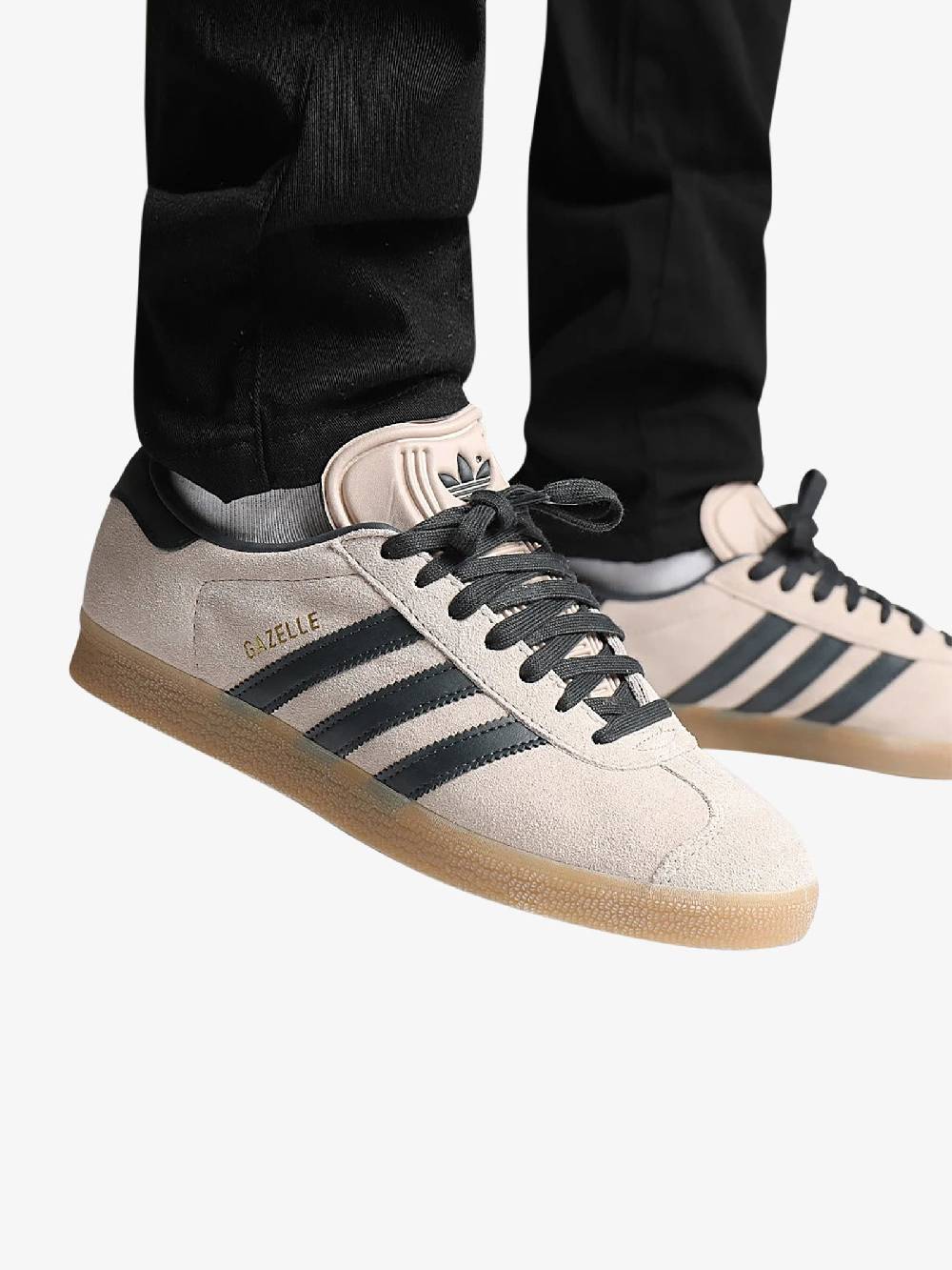ADIDAS Sneakers gazelle IG6199 uomo suede beige Nuovo