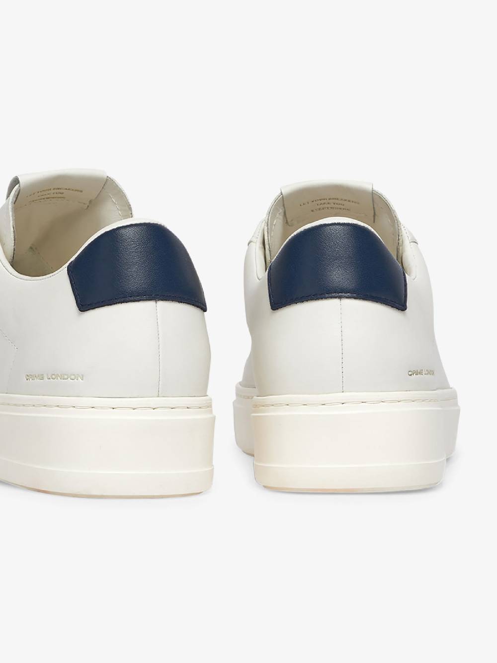 CRIME LONDON Sneakers Extralight 18700AA6 uomo pelle bianco Qualità