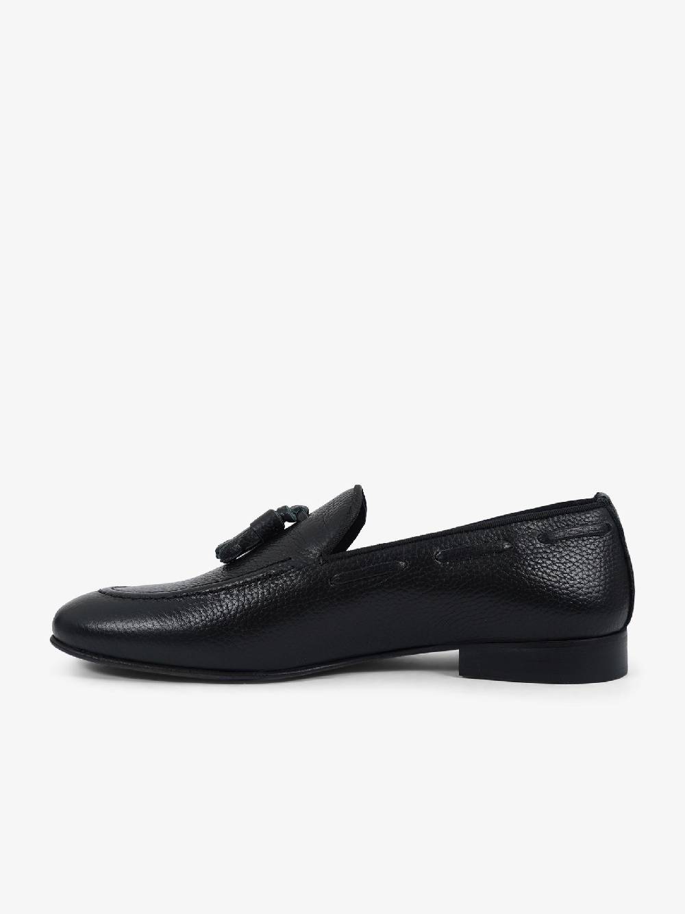 LORIS LORENZO Scarpe basse ELECU CAMPANELLE uomo pelle nero Soddisfazione Garantita