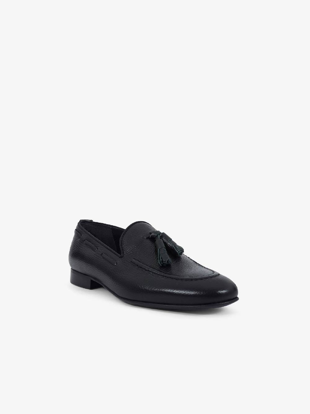 LORIS LORENZO Scarpe basse ELECU CAMPANELLE uomo pelle nero Soddisfazione Garantita