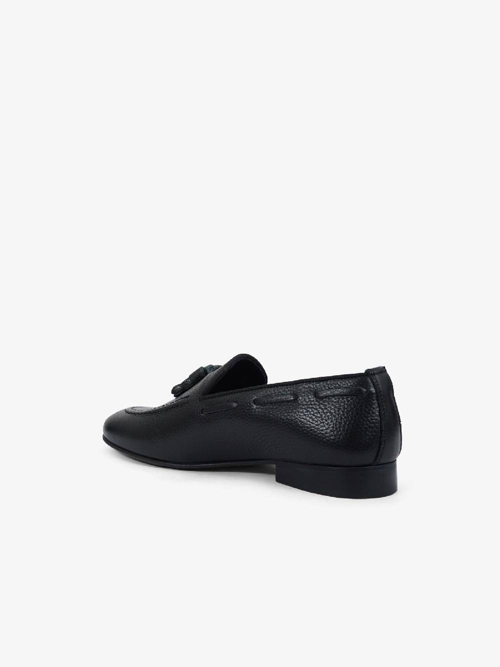 LORIS LORENZO Scarpe basse ELECU CAMPANELLE uomo pelle nero Soddisfazione Garantita