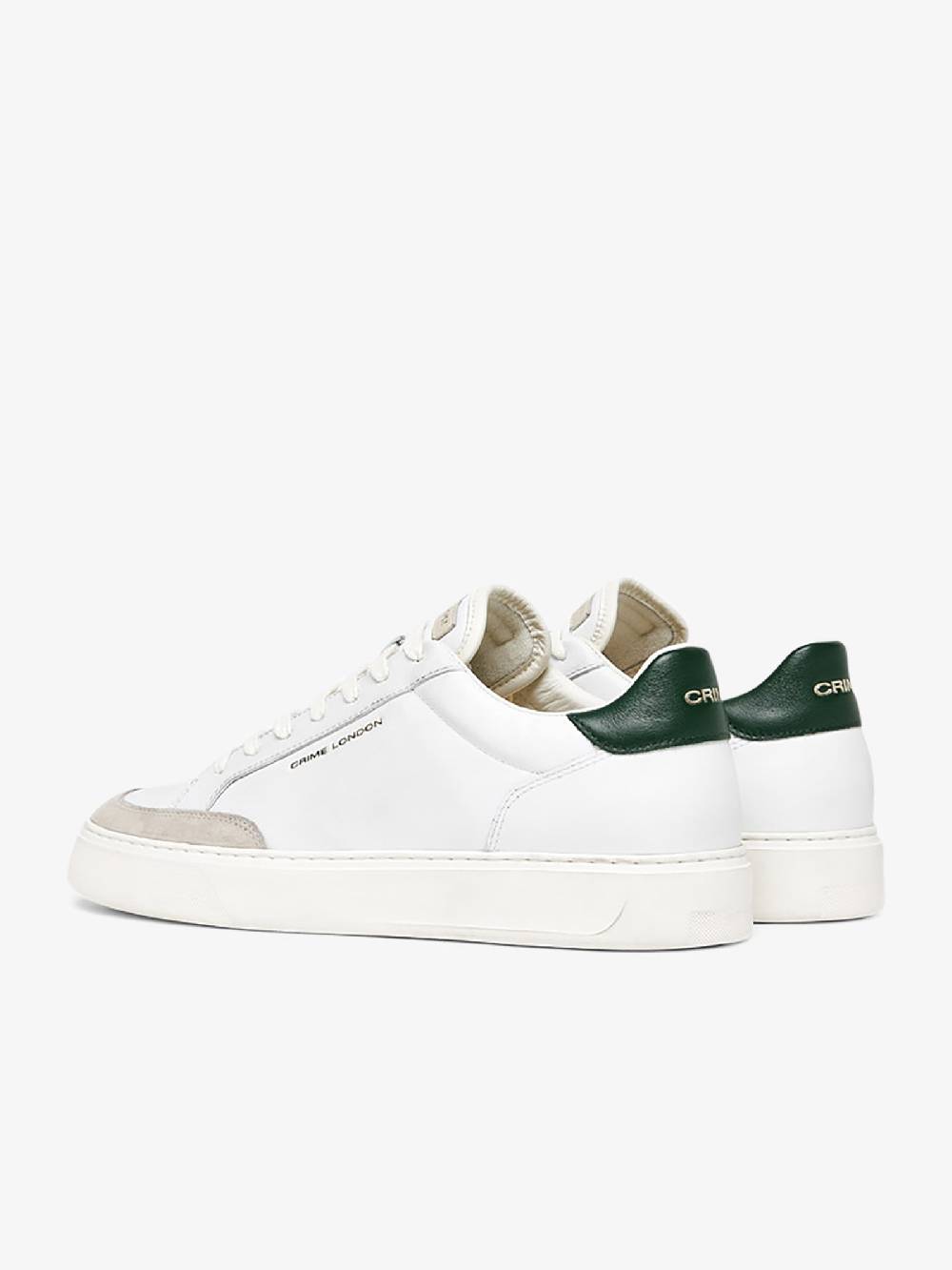 CRIME LONDON Sneakers Eclipse 17672PP6 uomo pelle bianco Shopping Online