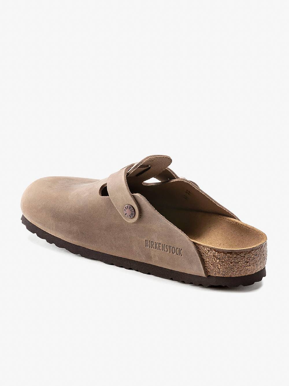 BIRKENSTOCK Ciabatte boston 960813 pelle marrone Prezzo Ridotto