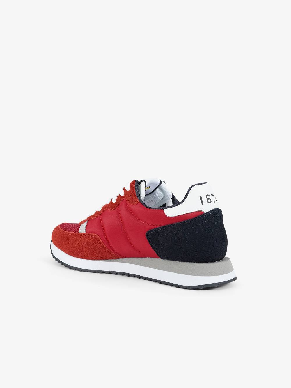 LYLE & SCOTT Sneakers Dyce uomo pelle sintetica rosso Novità