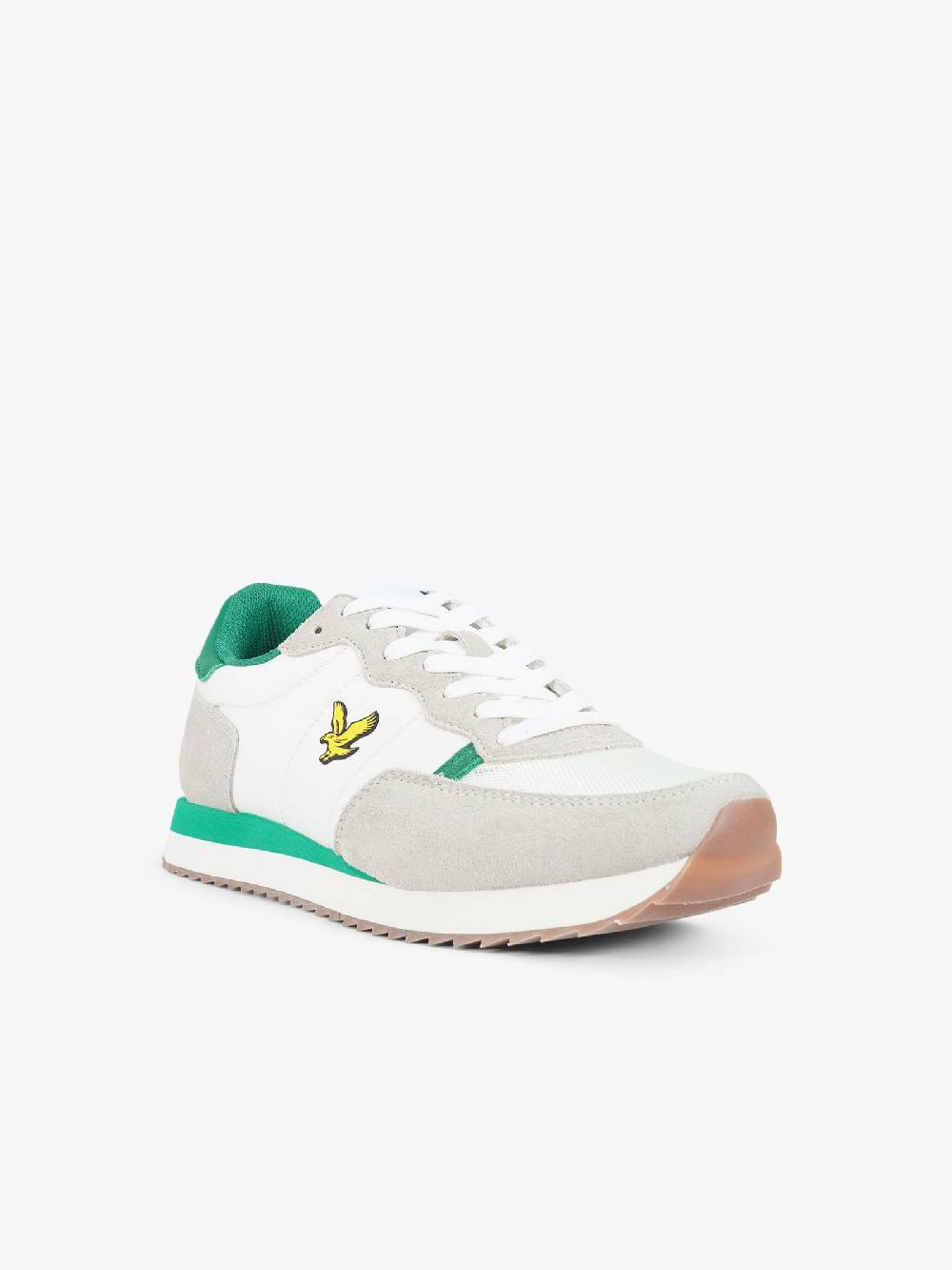 LYLE & SCOTT Sneakers Dyce uomo pelle sintetica panna Sconto