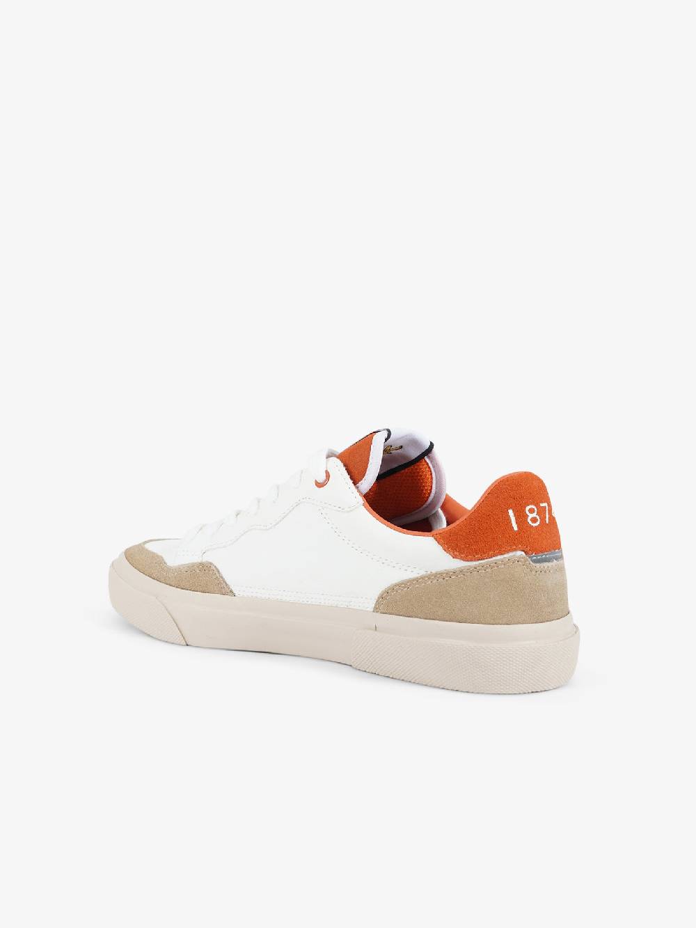 LYLE & SCOTT Sneakers Bora uomo pelle bianco Saldi