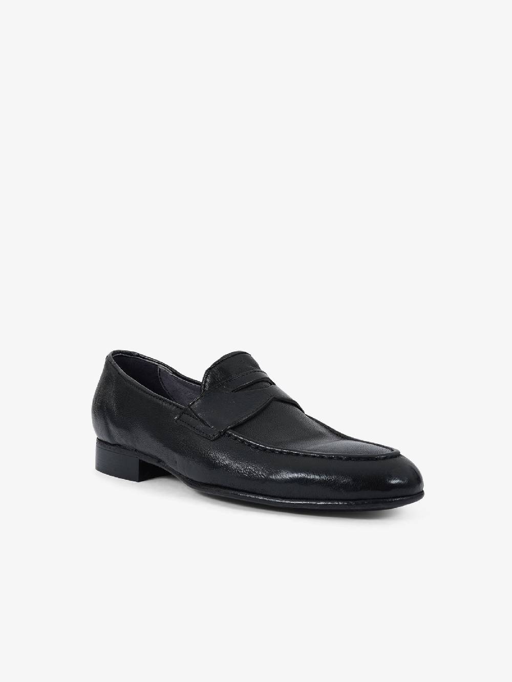 CAVALLACCIO Mocassini 001 uomo pelle nero Vendite Flash