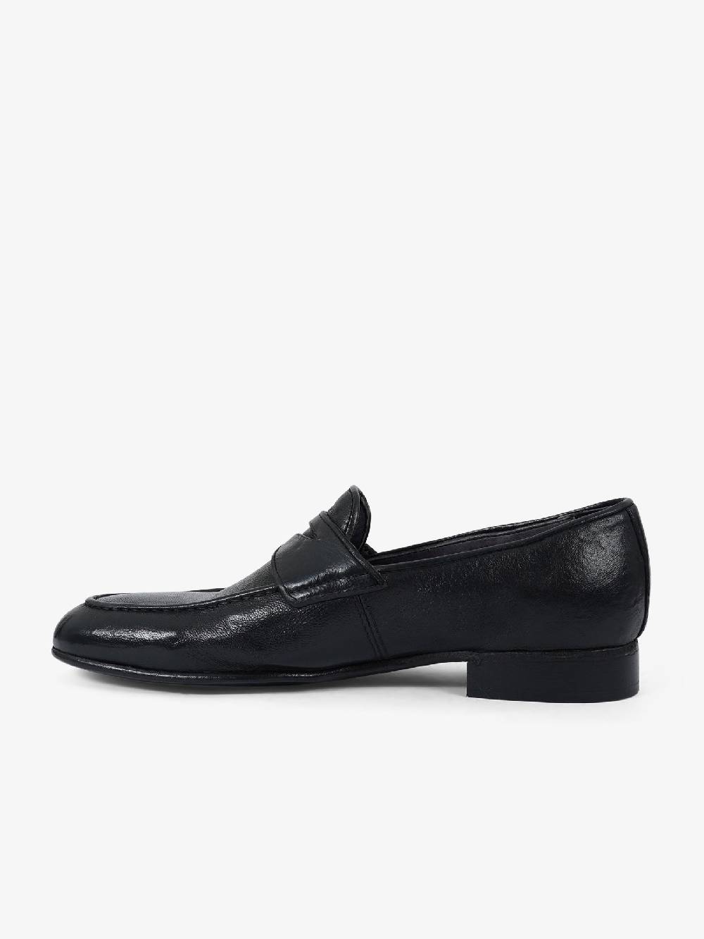 CAVALLACCIO Mocassini 001 uomo pelle nero Vendite Flash