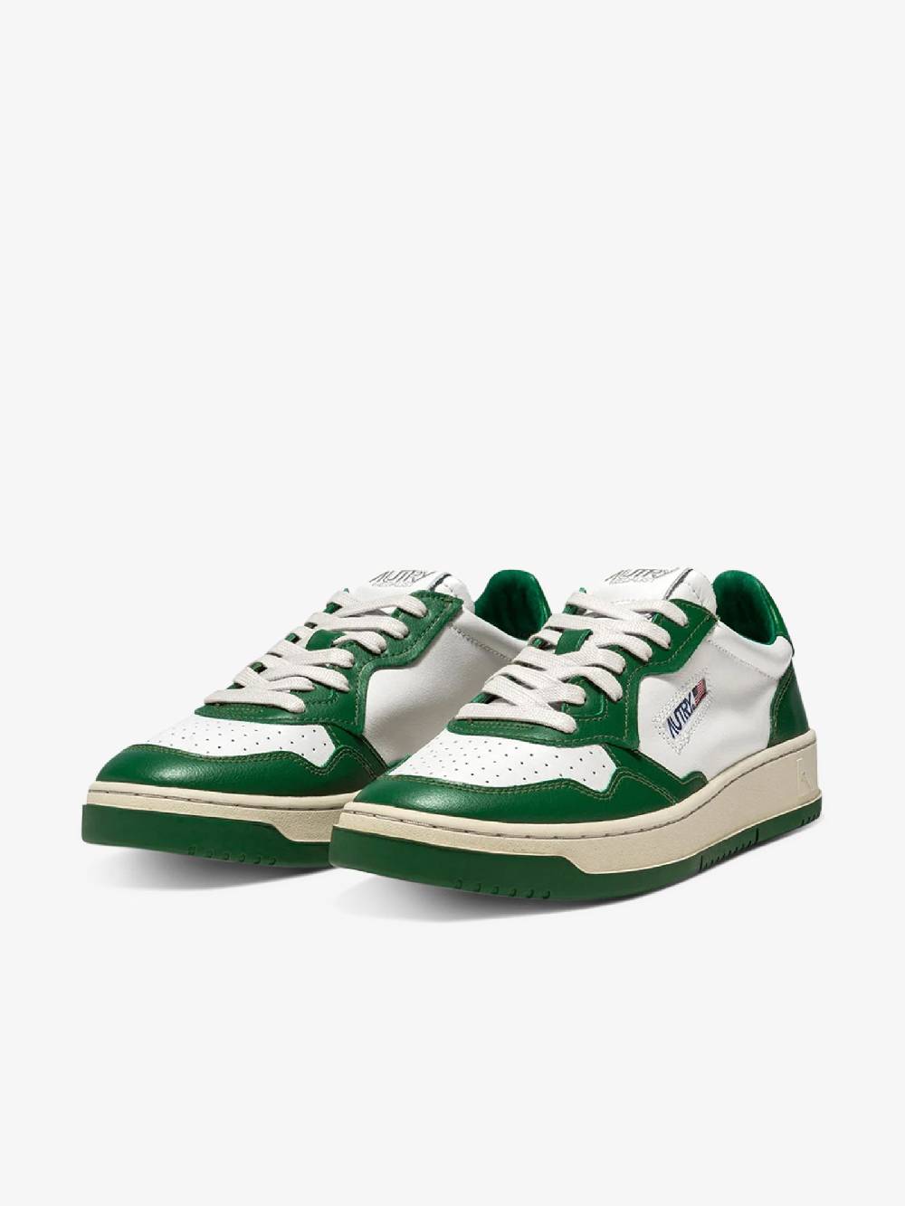 AUTRY Sneakers Medalist Low AULM uomo pelle bianco Nuova