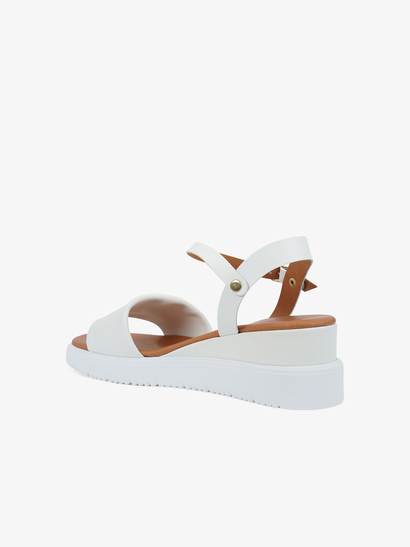 YUNA MARSELLA Sandali FZ3-02XL donna pelle bianco Promozione Limitata